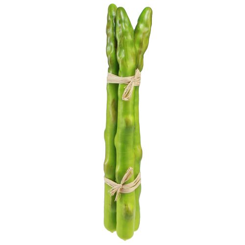 Product Decorative Asparagus Green Artificial Vegetables L22cm Ø1.5cm 3pcs