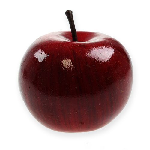 Product Artificial apples red, glossy 6cm 6pcs