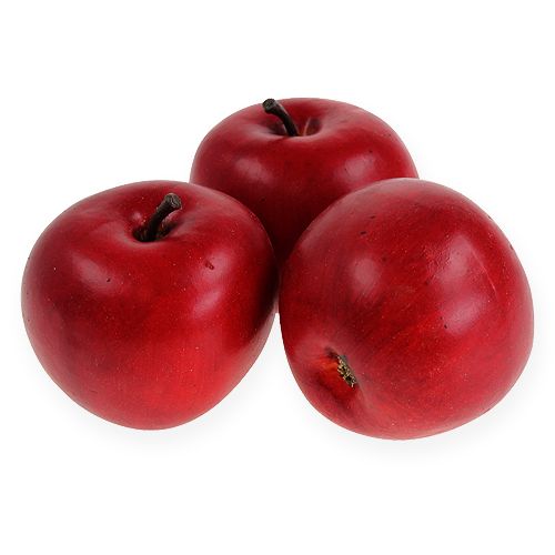 Floristik24 Decorative apple red 6.5cm 12pcs