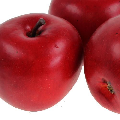 Product Decorative Apple Red 6.5cm 12 pcs