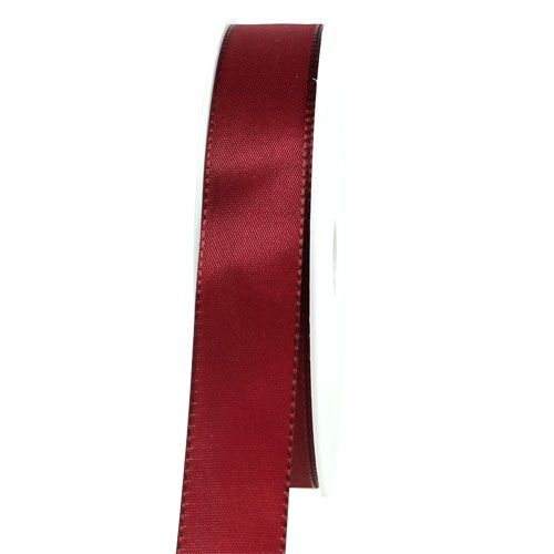 Floristik24 Gift ribbon Bordeaux 25mm 50m