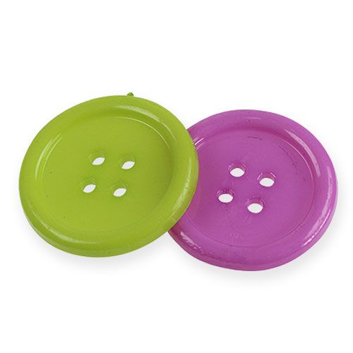 Floristik24 Decorative buttons colored Ø2,5cm 200pcs