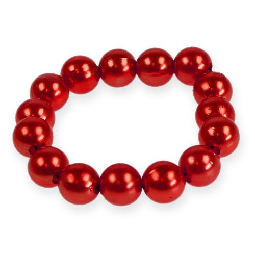 Floristik24 Deco beads Ø10mm red 115p