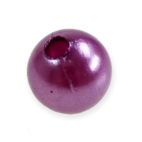 Product Decorative beads Ø10mm purple 115 pcs