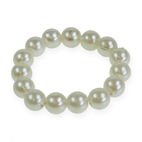 Floristik24 Deco beads Ø10mm champagne 115p