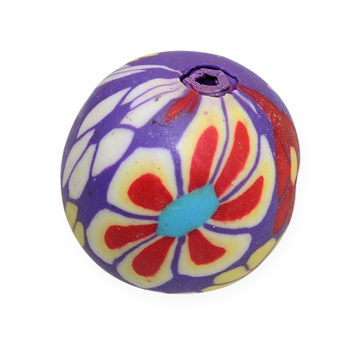 Decorative pearl variegated 1,9cm 60pcs