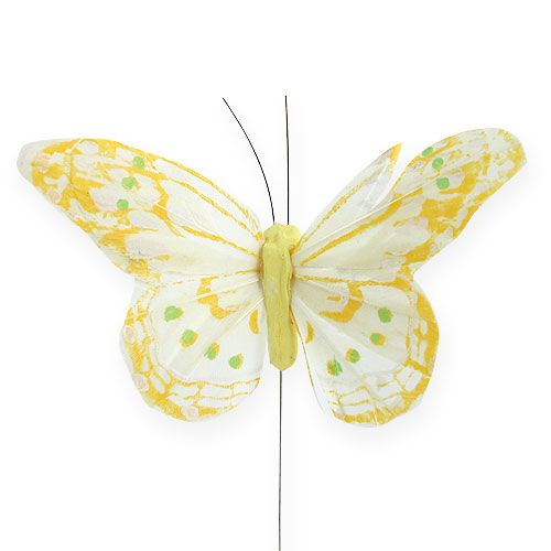 Product Decorative butterflies on the wire 10cm 12pcs