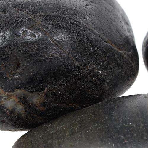Product Decorative stones black 9cm 1kg