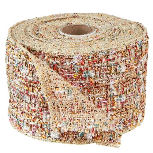 Product Decorative ribbon jewelry ribbon colorful glitter patchwork W70mm L5m