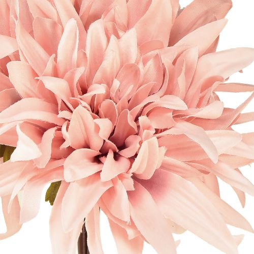 Product Decorative flowers Dahlia Artificial Pink Flower Ø15cm L28cm 3 pcs