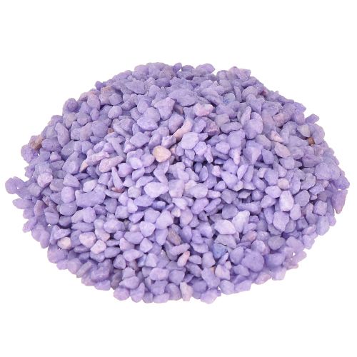 Floristik24 Decorative granules lilac decorative stones purple 2mm - 3mm 2kg