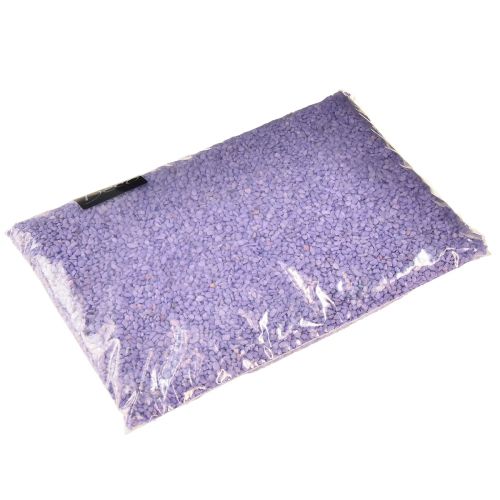 Floristik24 Decorative granules lilac decorative stones purple 2mm - 3mm 2kg