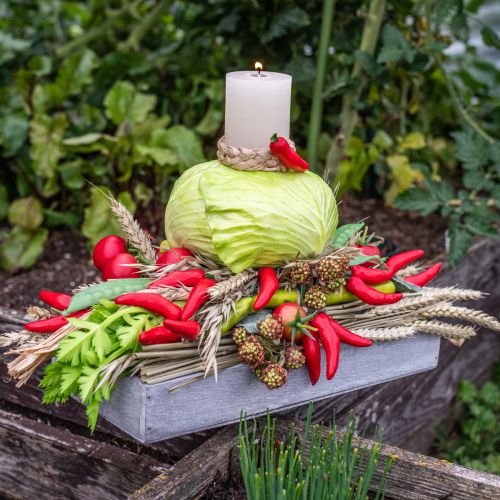 Product Decorative Hanging Summer Chili Peppers Red Artificial L50cm