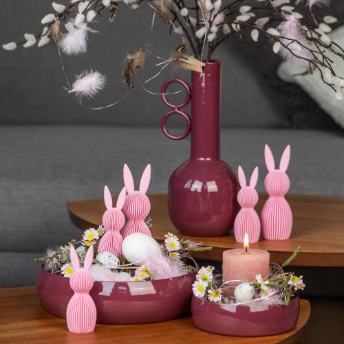Product Decorative Easter bunny, symbol for spring-like home decor, 13cm, 3 pieces