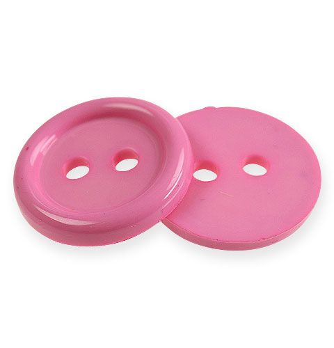 Floristik24 Decorative buttons Ø3,5cm 3-colored 46 pcs