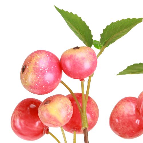 Product Decorative branches ornamental apple yellow/red autumn winter L58cm 3 pcs