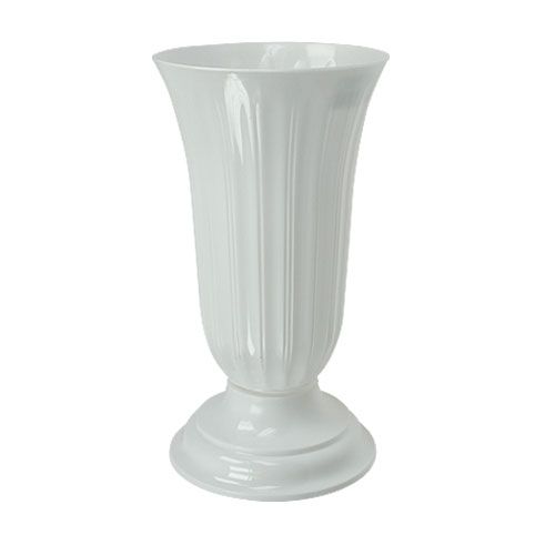 Product Vase Lilia white Ø16 - 28cm floor vase 1pc