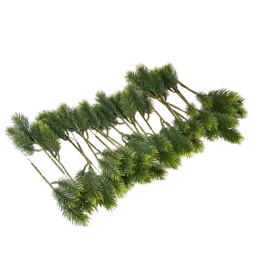 Product Spruce branch for indoor and outdoor Artificial coniferous branches 24 pcs in a bag