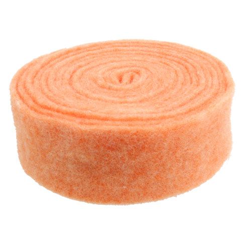 Product Felt Ribbon Orange 7.5cm 5m