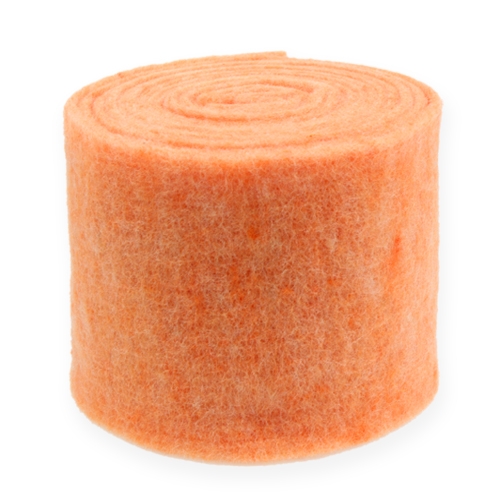 Product Felt ribbon orange 15cm 5m