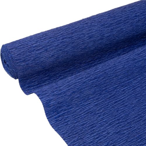 Floristik24 Florist crepe paper dark blue 50x250cm