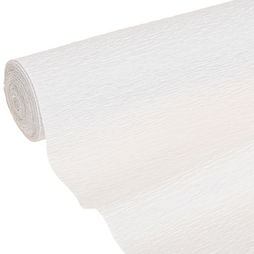 Florist crepe paper florist crepe white 50×250cm 5pcs