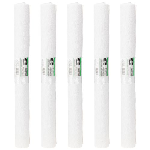 Product Florist crepe paper florist crepe white 50×250cm 5pcs
