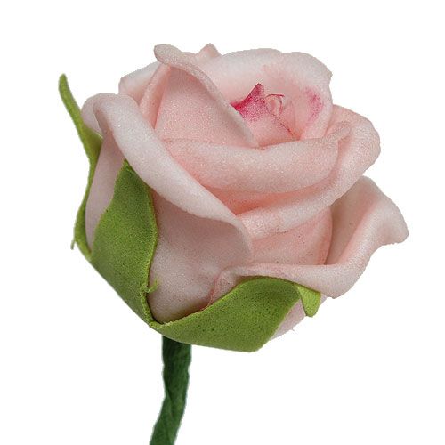 Floristik24 Foam Rose Ø3.5cm salmon pink 30pcs