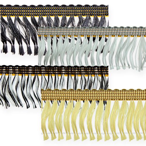 Product Fringe cordonet fringe hair fringe Leonische fringes self-adhesive