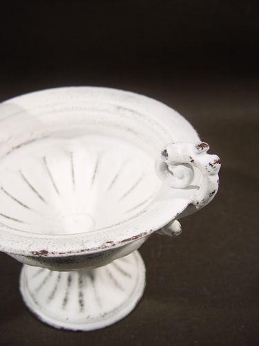 Floristik24 Cup m. Handle Ø 16cm H12,5cm white