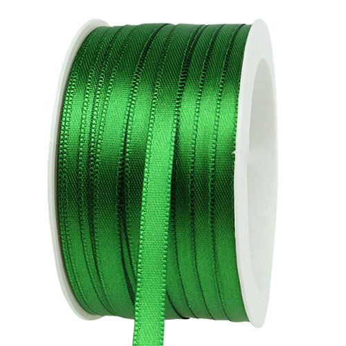 Floristik24 Gift and decoration ribbon 6mm x 50m dark green