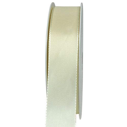 Floristik24 Gift and decoration ribbon cream 25mm 50m