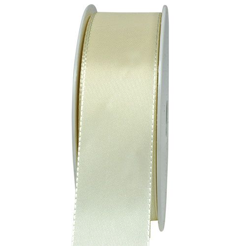 Floristik24 Gift and decoration ribbon cream 50m