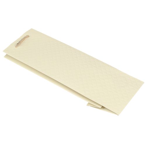 Product Gift Bag for Bottles Paper Cream 12×9×36cm 1 pc