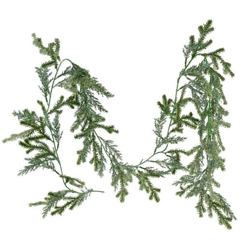 Product Lifelike fir garland length 180 cm – perfect for festive interior decoration, fresh green, ideal for Christmas and holidays