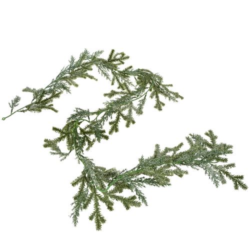 Product Lifelike fir garland length 180 cm – perfect for festive interior decoration, fresh green, ideal for Christmas and holidays