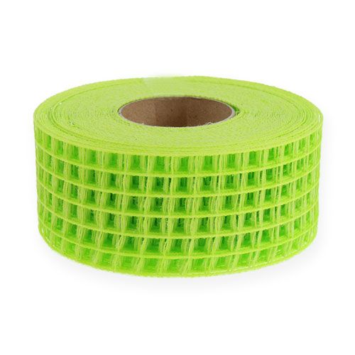 Floristik24 Grid tape 4.5cmx10m light green