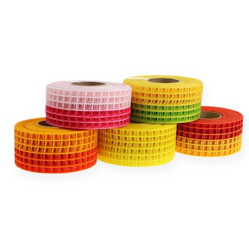 Grid tape 4.5cm x 10m two-tone 5 rolls