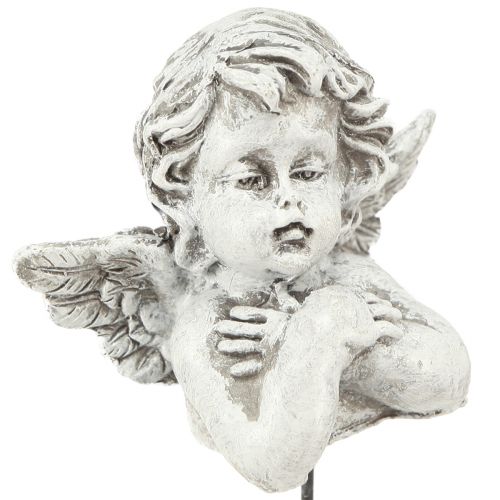 Product Grave decoration angel on stick decoration for arrangement 5.5cm 4 pcs