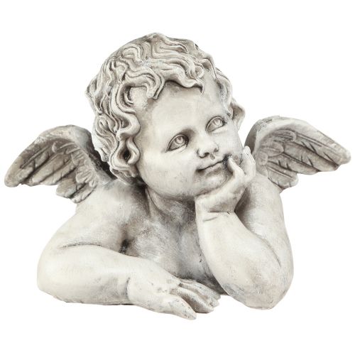 Product Grave decoration angel bust grave decoration polyresin 16×10×11.5cm 2 pieces