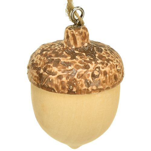 Product Acorn for hanging decoration autumn natural/brown 5.3x3.5cm 12 pieces