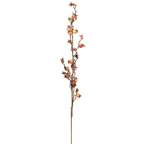 Product Rosehip branch yellow/orange artificial branch rosehip decoration L95cm