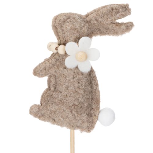 Easter bunny decorative figure for spring decorations and seasonal accents, 42cm, 8 pieces