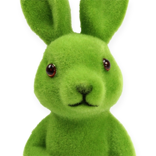 Floristik24 Deco bunny green standing 20cm 4pcs