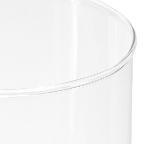 Floristik24 Tall Glass Vase Conical Flower Vase Glass 30cm Ø10.5cm