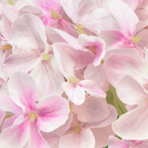 Product Hydrangea artificial light pink artificial flower garden flower 65cm
