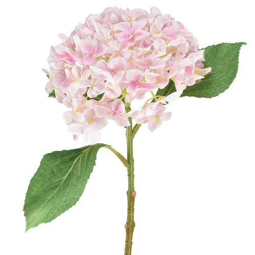 Product Hydrangea artificial light pink artificial flower pink Ø15.5cm 45cm