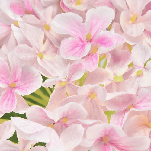 Floristik24 Hydrangea artificial light pink artificial flower pink Ø15.5cm 45cm