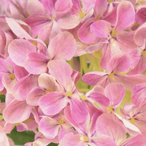 Floristik24 Hydrangea artificial pink artificial flower pink Ø15.5cm 45cm
