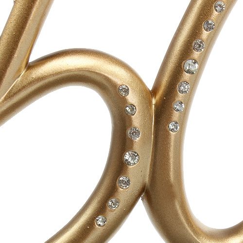Floristik24 Jubilee number "50" to plug gold 15.5cm